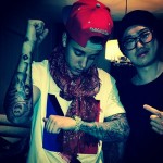Justin Bieber tattoo right sleeve