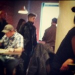 Justin Bieber and Selena Gomez Blue Plate Dinner – Edmonton, CANADA
