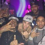 justin bieber partying in Atlanta