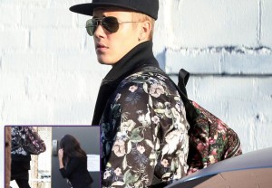 Justin Bieber Selena Gomez hits studio together