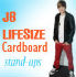 Justin Bieber Cardboard